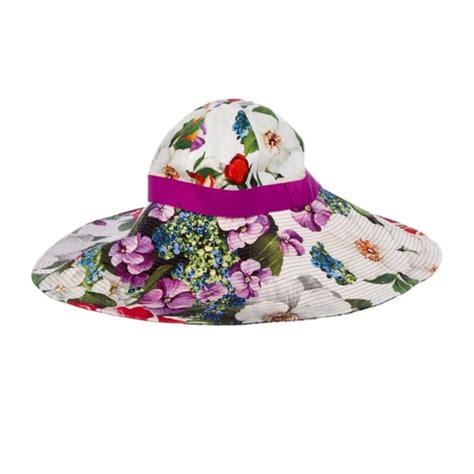 dolce gabbana baby hat|dolce gabana floppy hat.